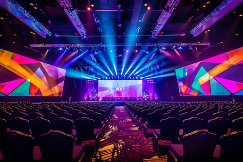 夜幕下的舞臺(tái)光影光線攝影圖片 攝影圖 下載至來源處