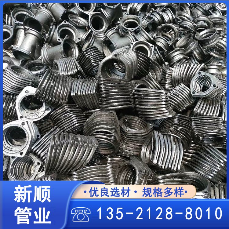 W型柔性機制球墨鑄鐵排水管 卡箍法蘭連接的優勢與定制化應用
